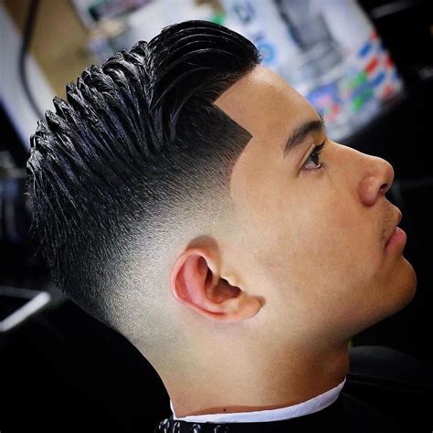 comb over fade haircut